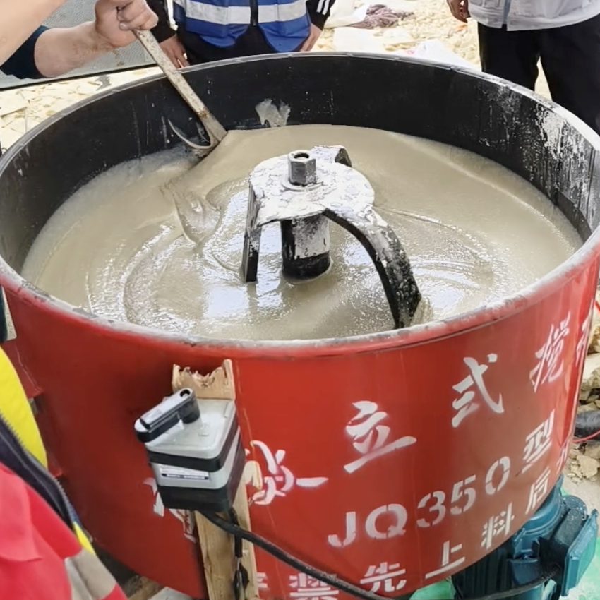 德城汽轮机余热压缩机导热油设备底座耐高温环氧树脂灌浆料